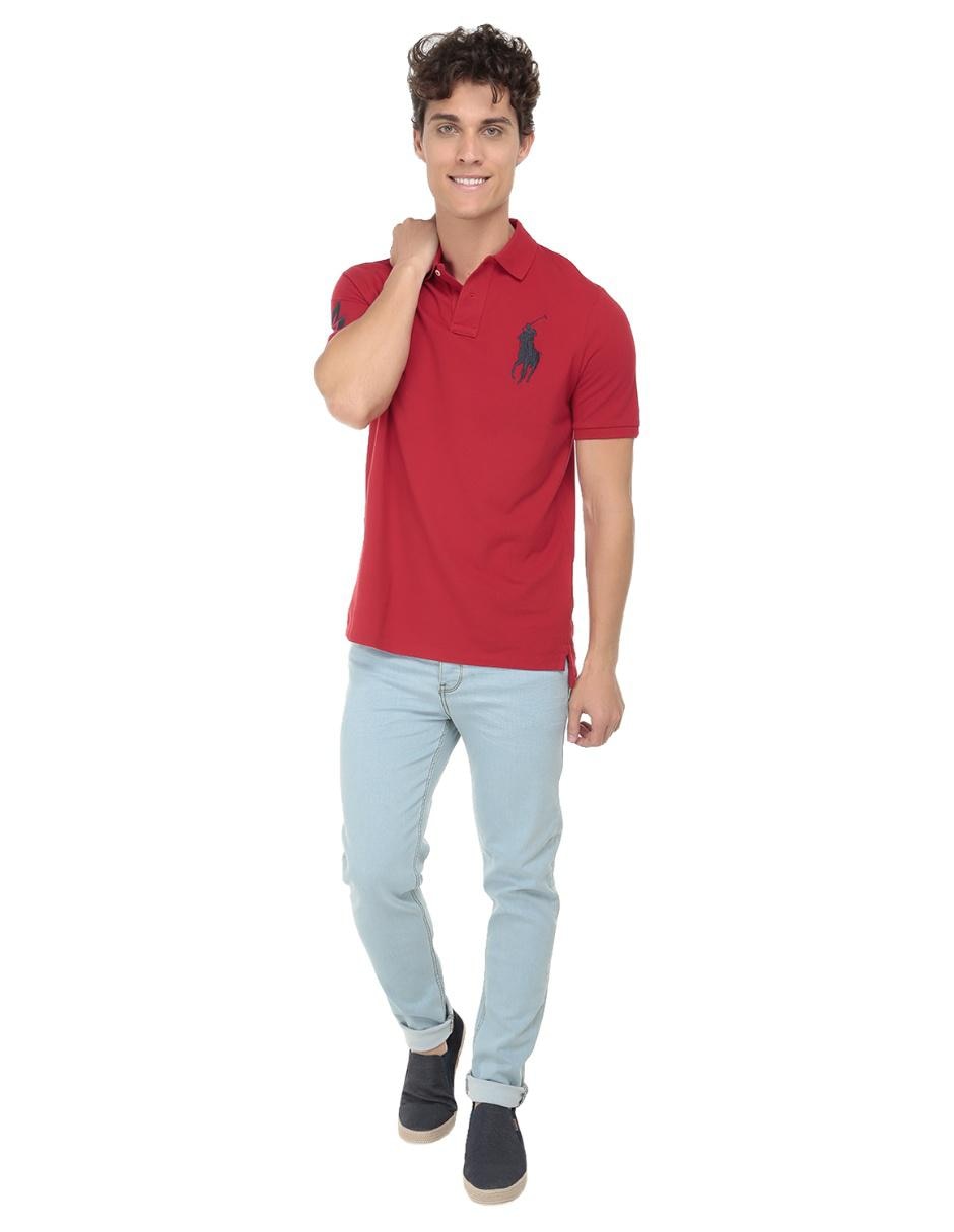 PLAYERA POLO POLO RL 71068896, M, ROJO