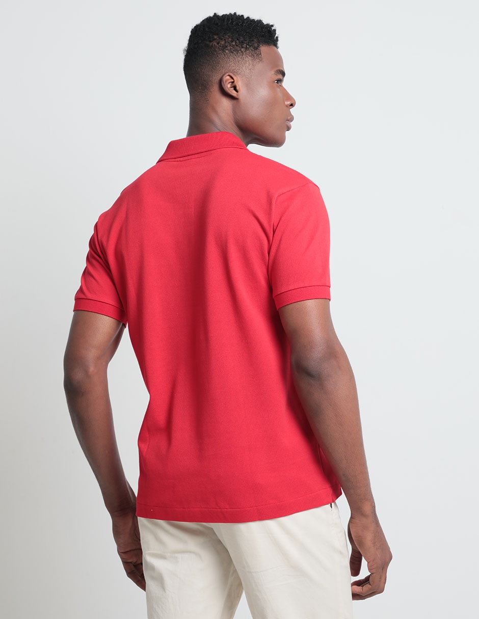 PLAYERA POLO LACOSTE L1212_, ROJO, G