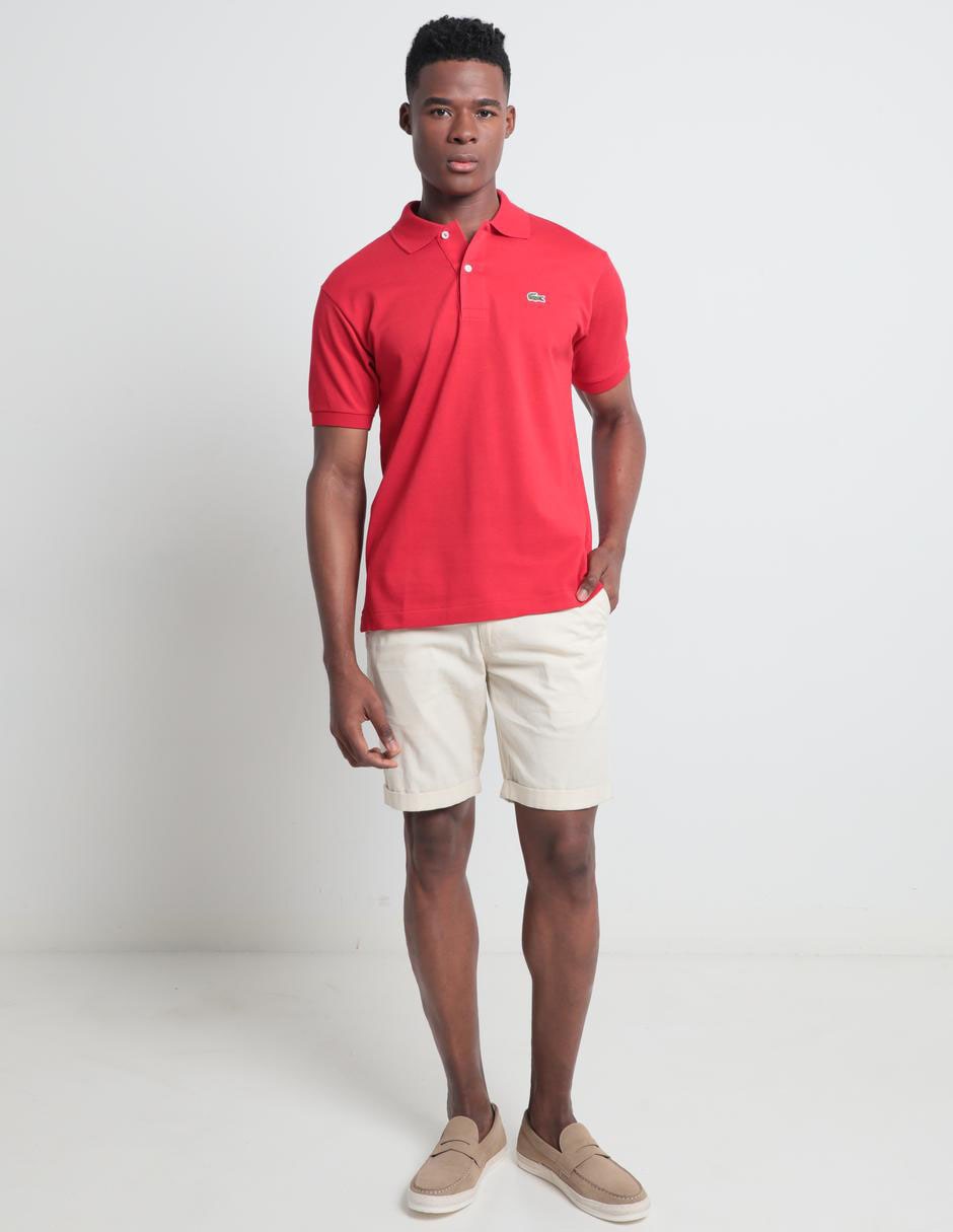 PLAYERA POLO LACOSTE L1212_, ROJO, G