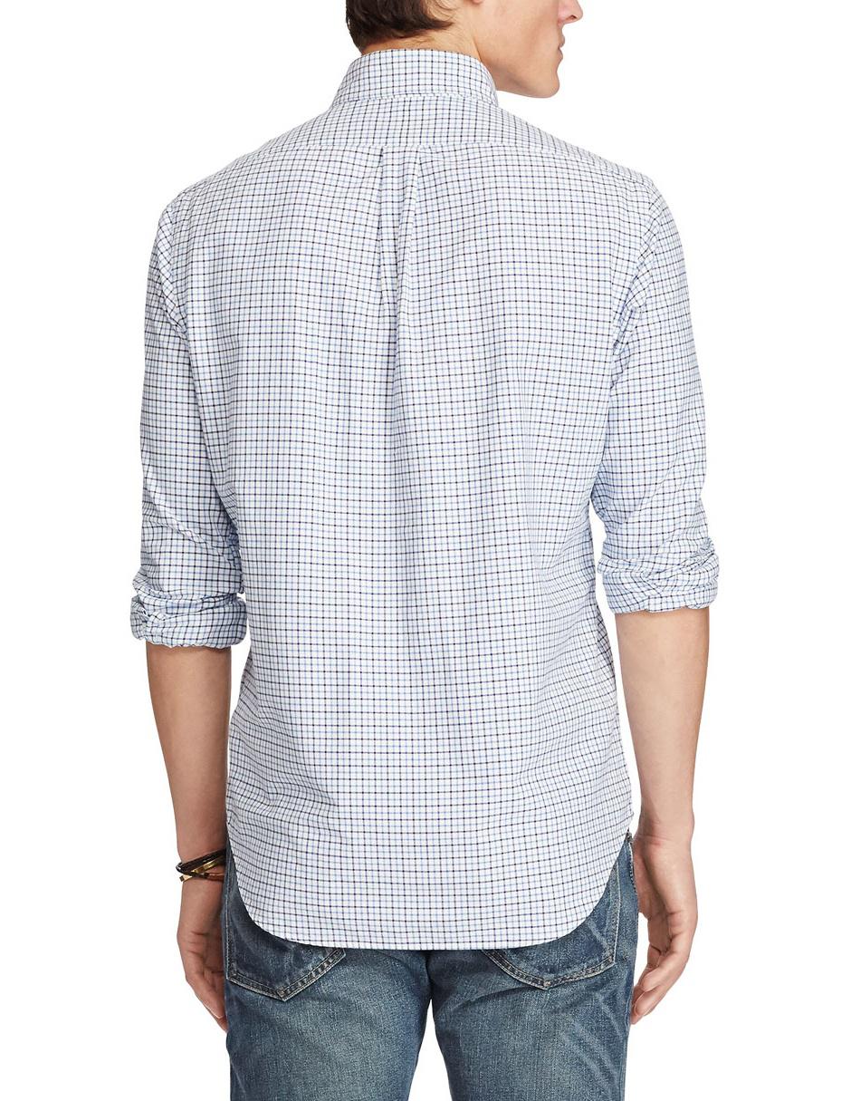 Camisa casual de algodón manga larga para hombre 2