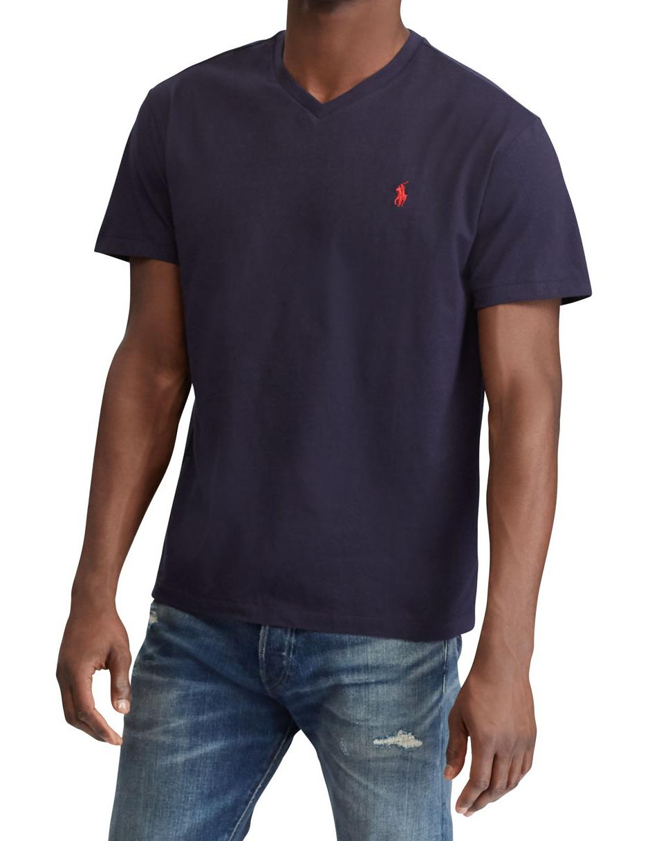 Playera cuello v para hombre
