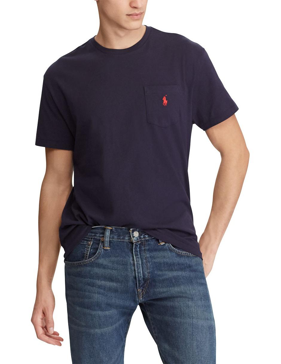 Playera cuello redondo para hombre