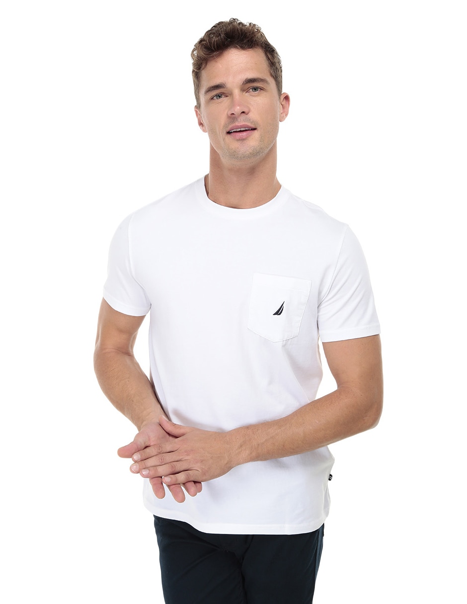 Playera cuello redondo para hombre