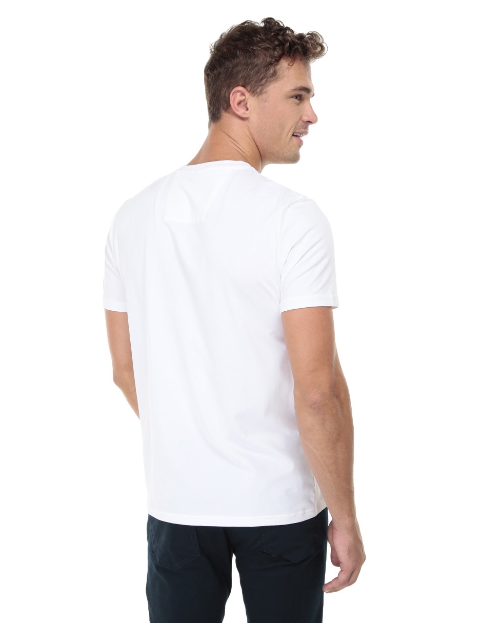 Playera cuello redondo para hombre 2