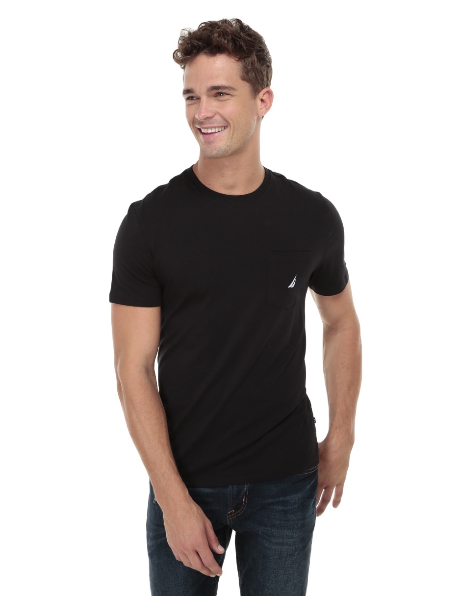 Playera cuello redondo para hombre