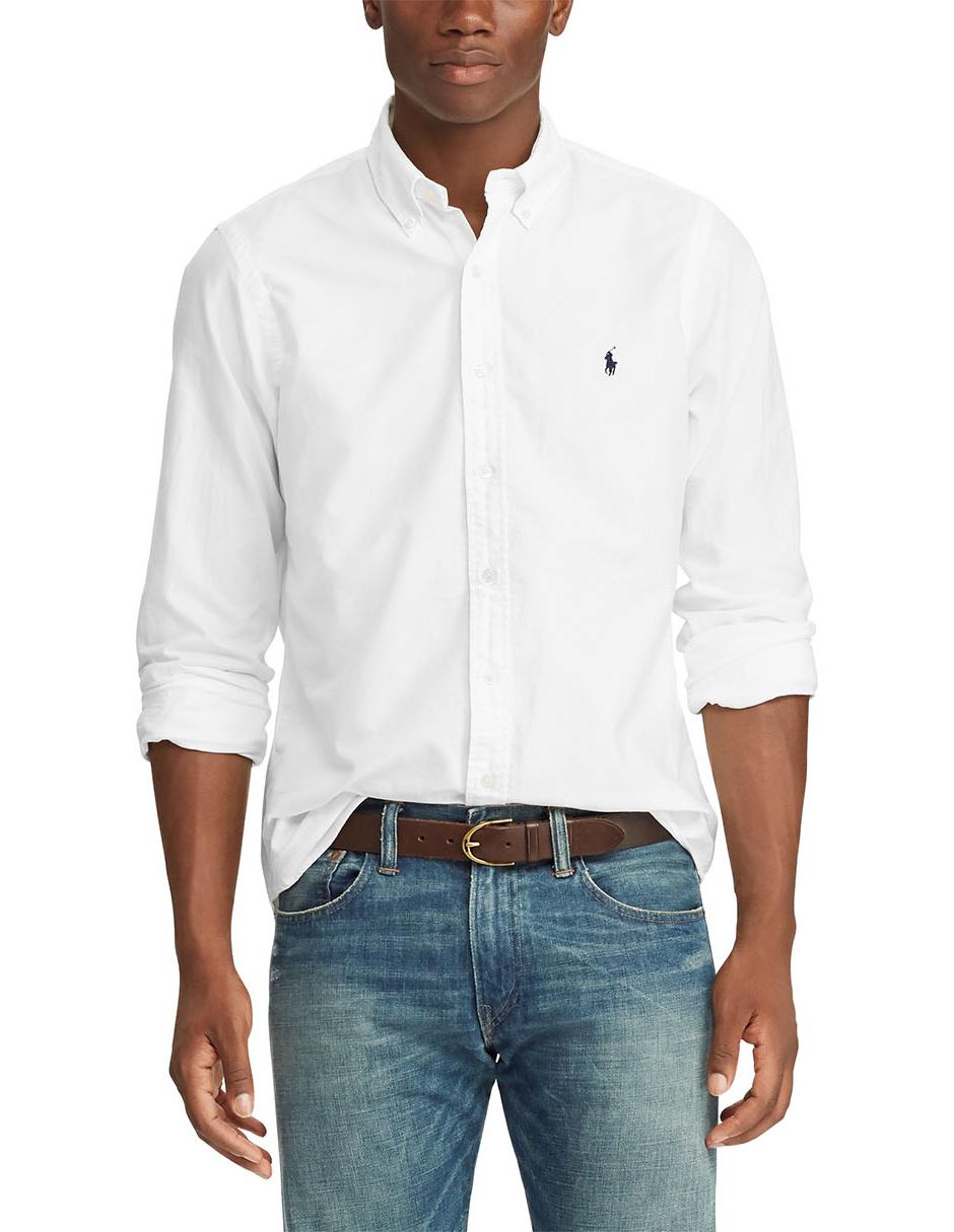 camisa ralph lauren blanca