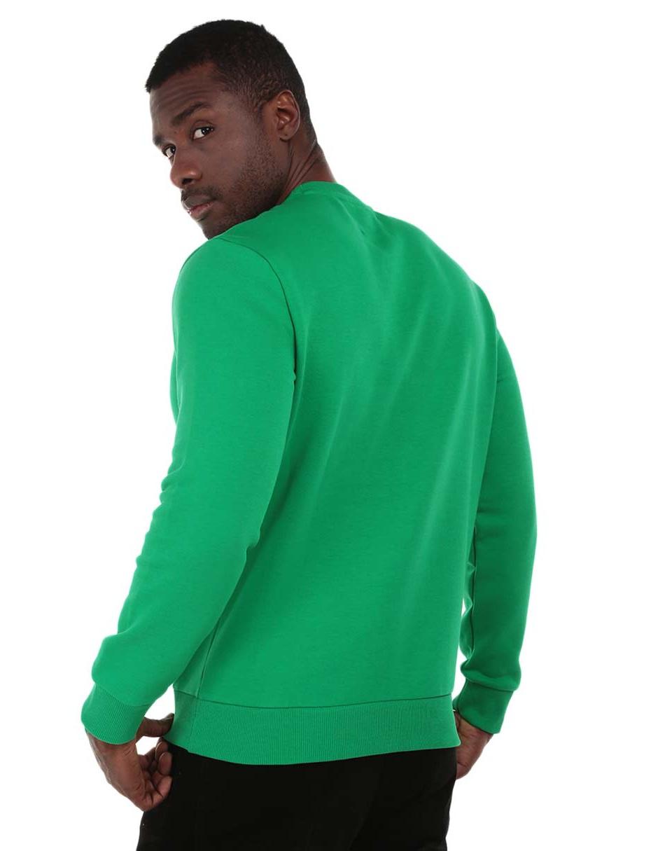 Sudadera Calvin Klein cuello redondo verde sin capucha en Liverpool