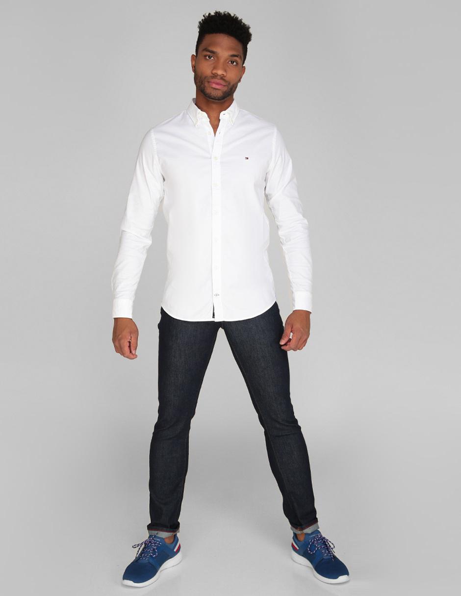 Camisa casual de algodón manga larga para hombre 3