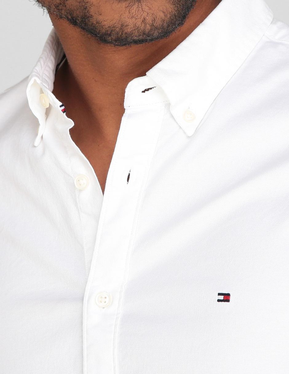 Camisa casual de algodón manga larga para hombre 4