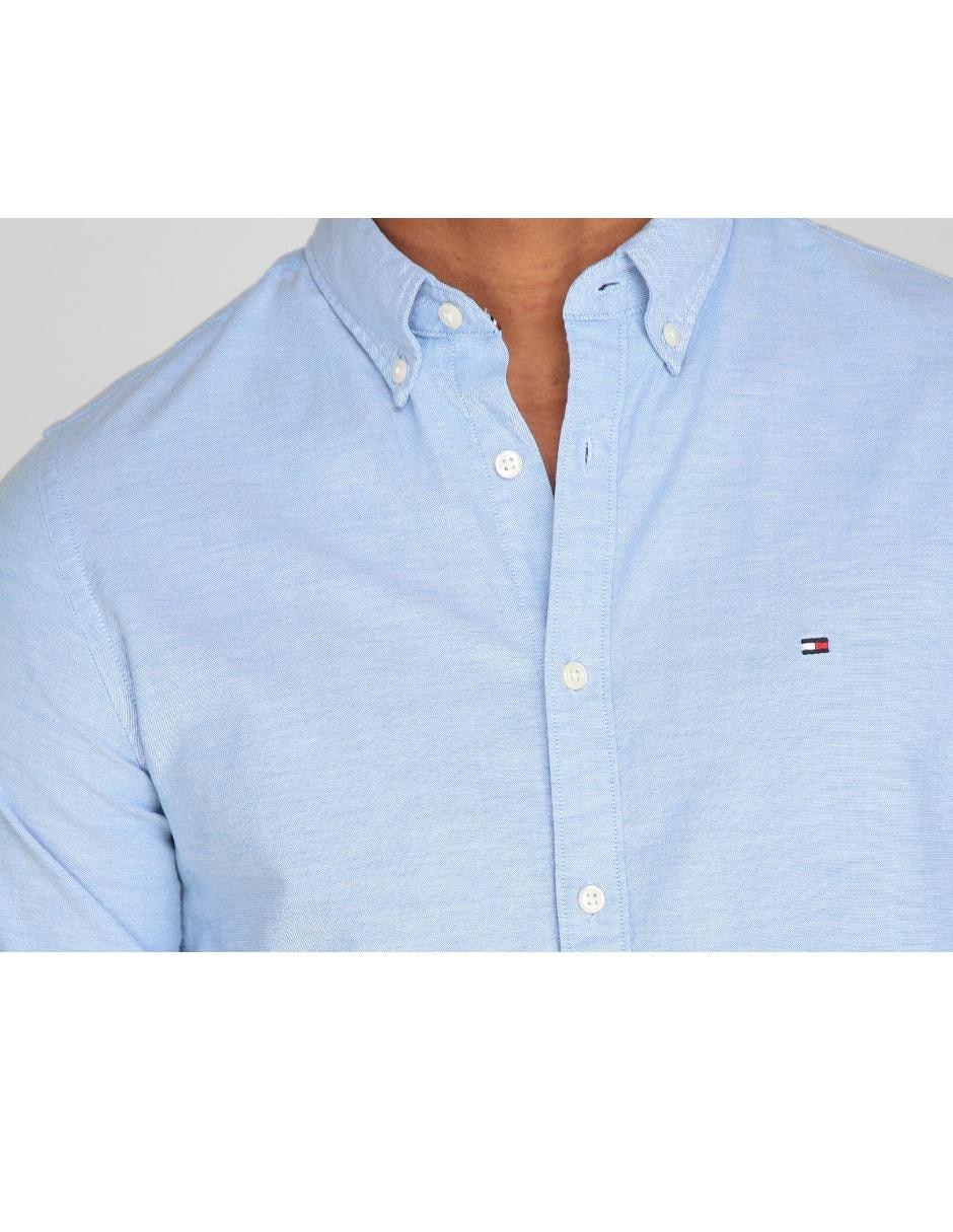 Camisa casual de algodón manga larga para hombre 4