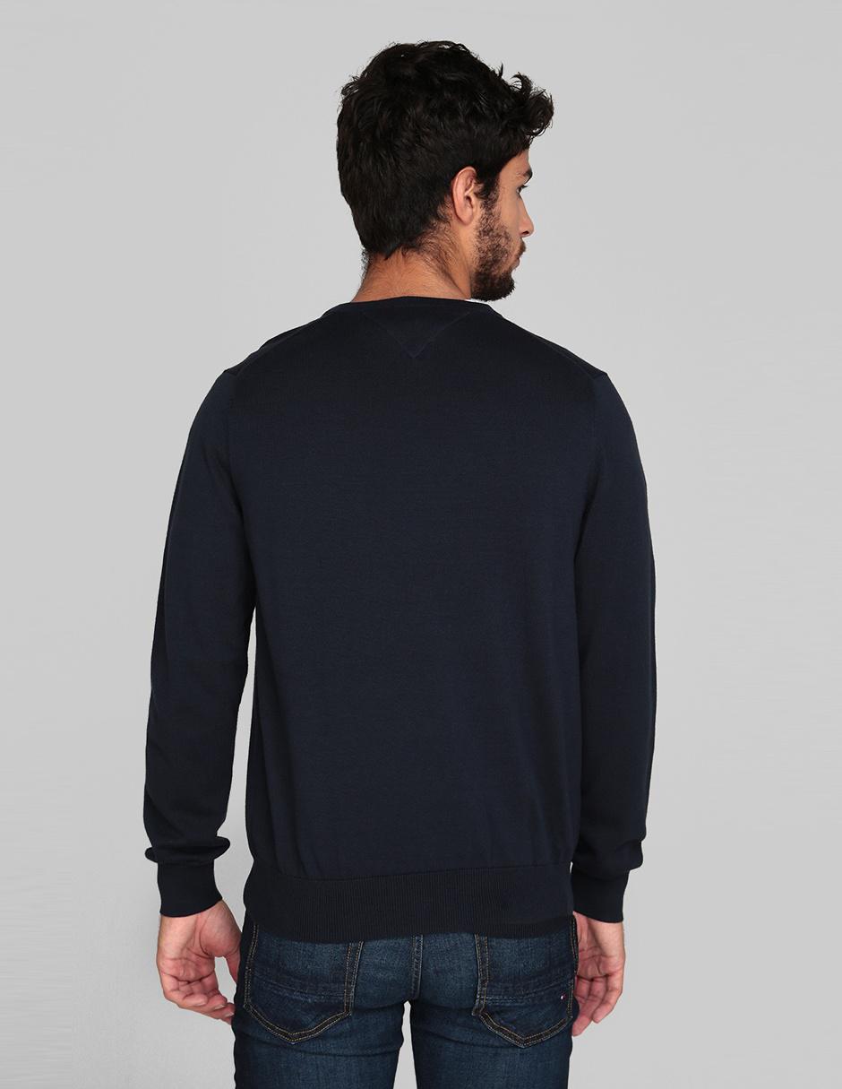 Suéter cuello V para hombre 2