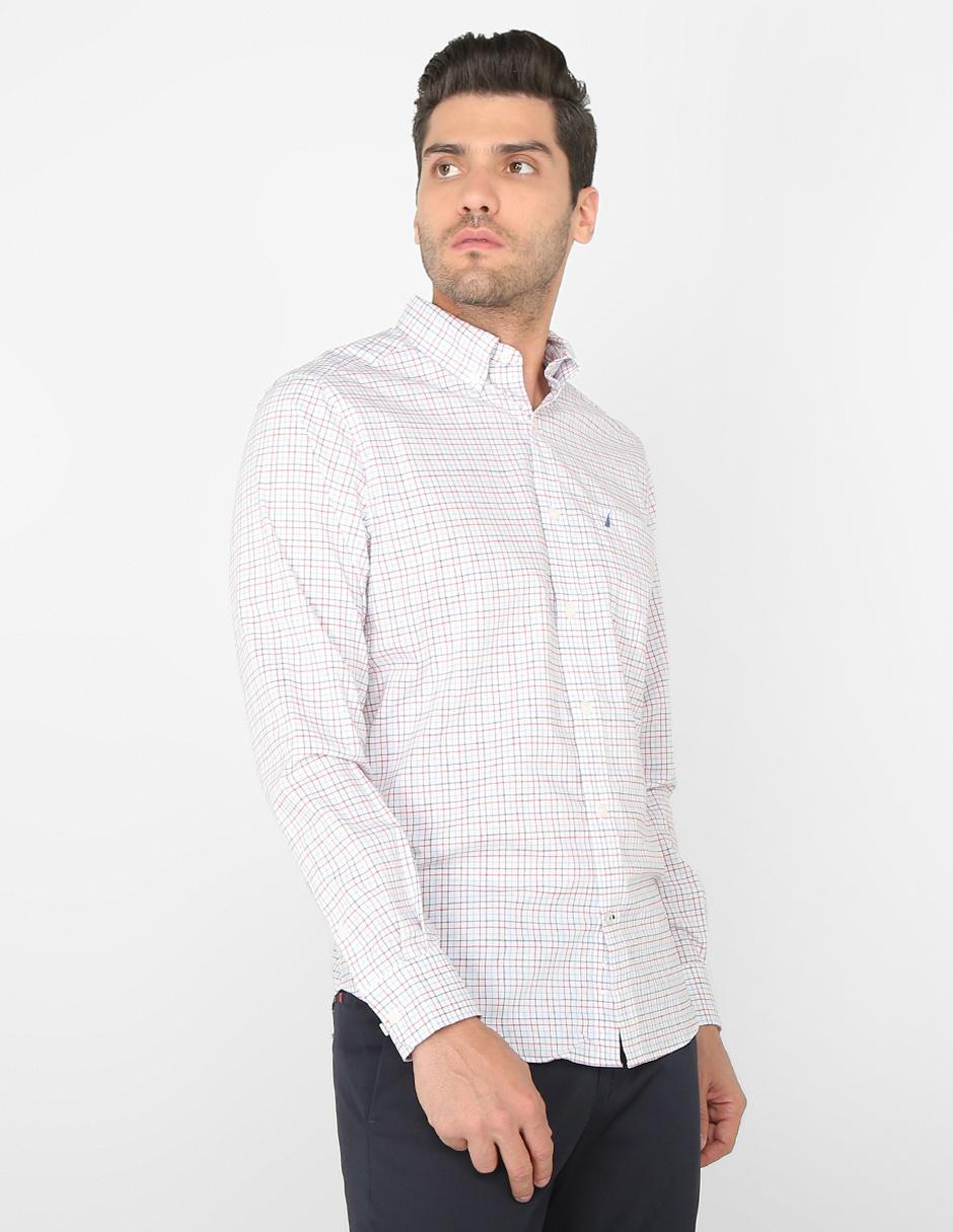 camisa nautica blanca