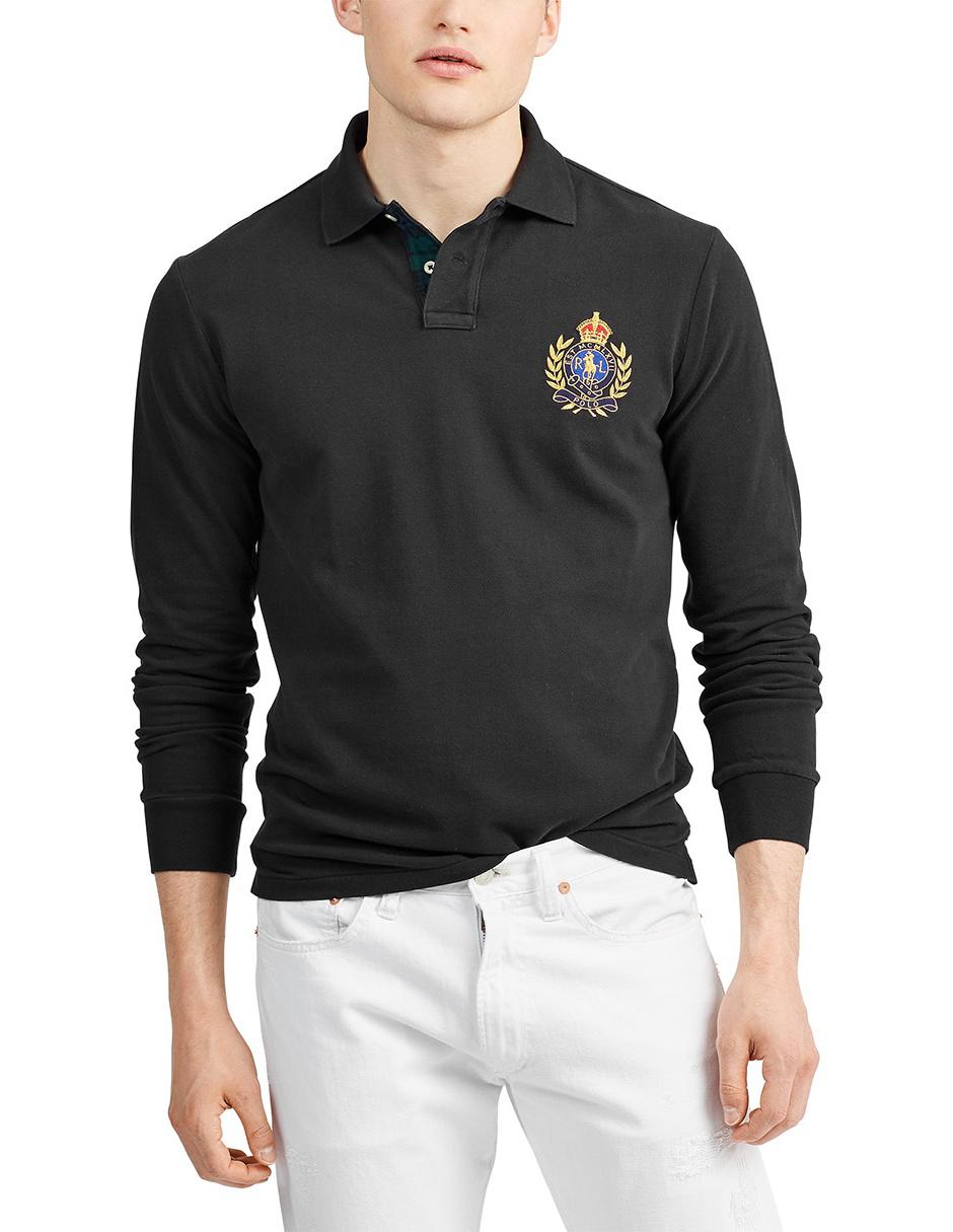 Playera Polo Ralph Lauren estampado liso para hombre en Liverpool