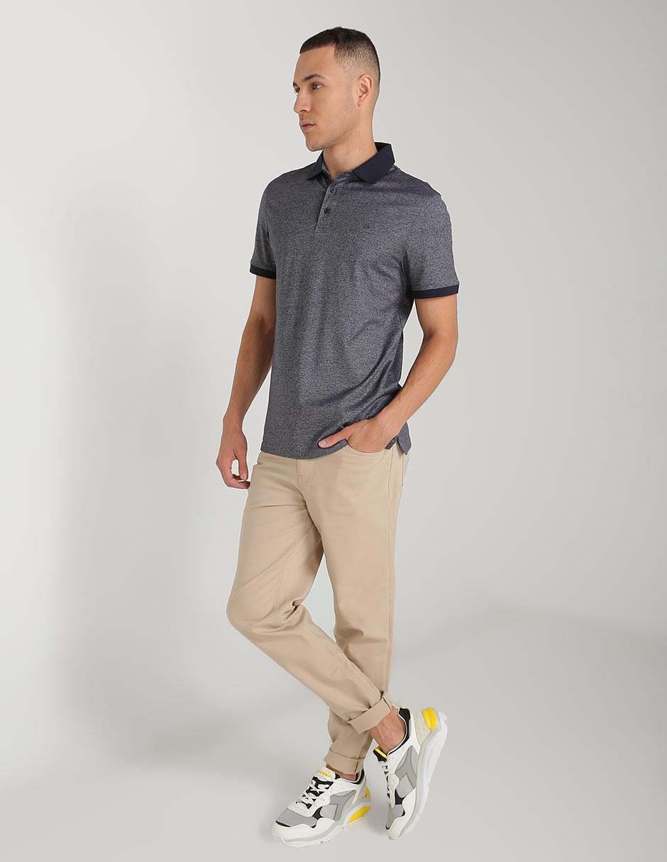Pantalón slim de algodón para hombre 3