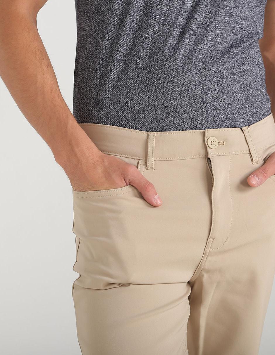 Pantalón slim de algodón para hombre 4