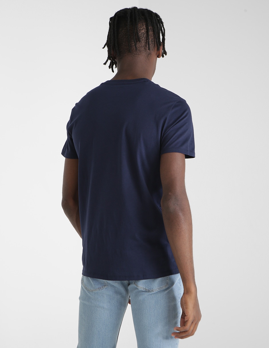 Playera cuello v para hombre 2