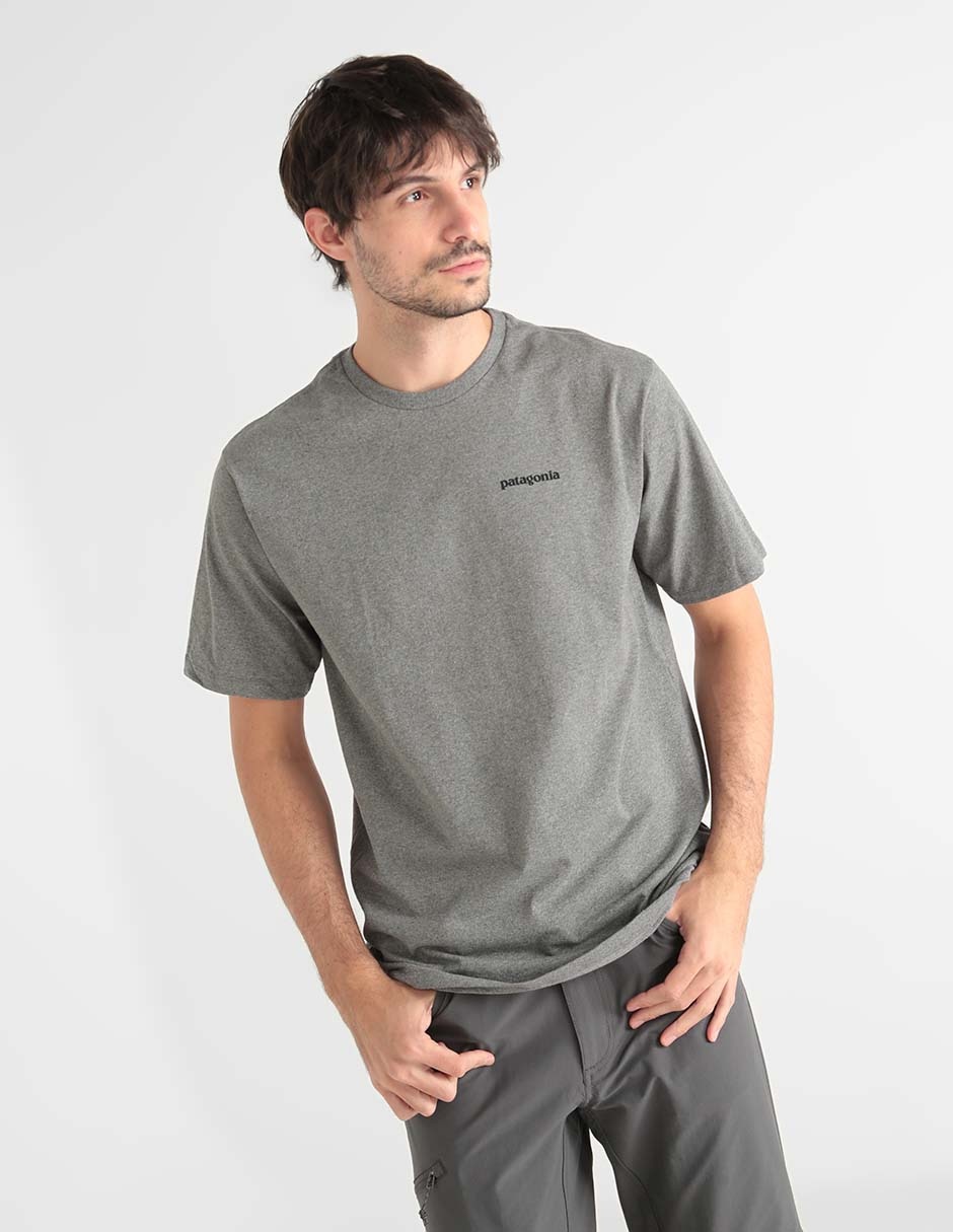 Playera Patagonia cuello redondo estampado para hombre en Liverpool