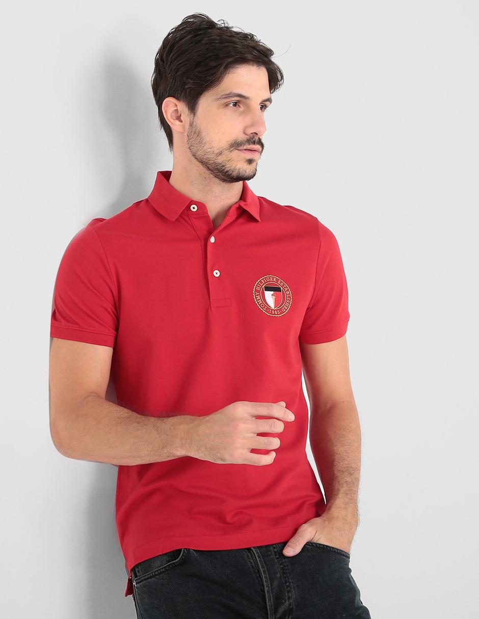 Playera Tommy Hilfiger Roja (XL) – StealBack