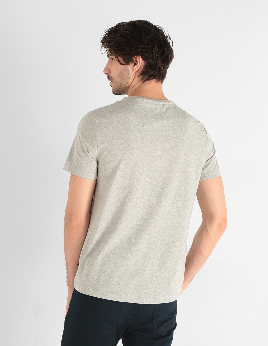 Playera cuello redondo para hombre 2