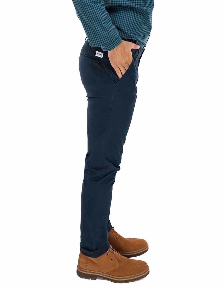Pantalón slim de algodón para hombre 4