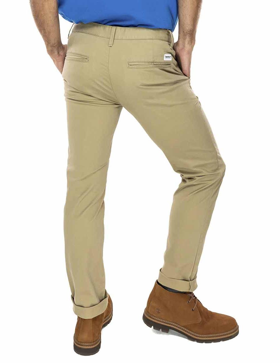 Pantalón slim de algodón para hombre 6
