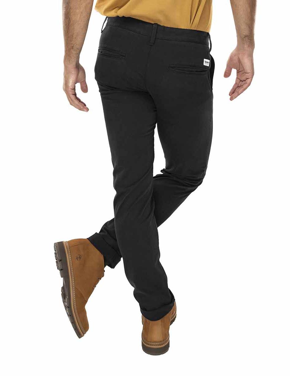 Pantalón chino slim de algodón para hombre 2