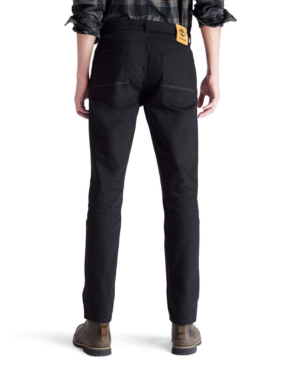 Jeans straight lavado obscuro para hombre 2