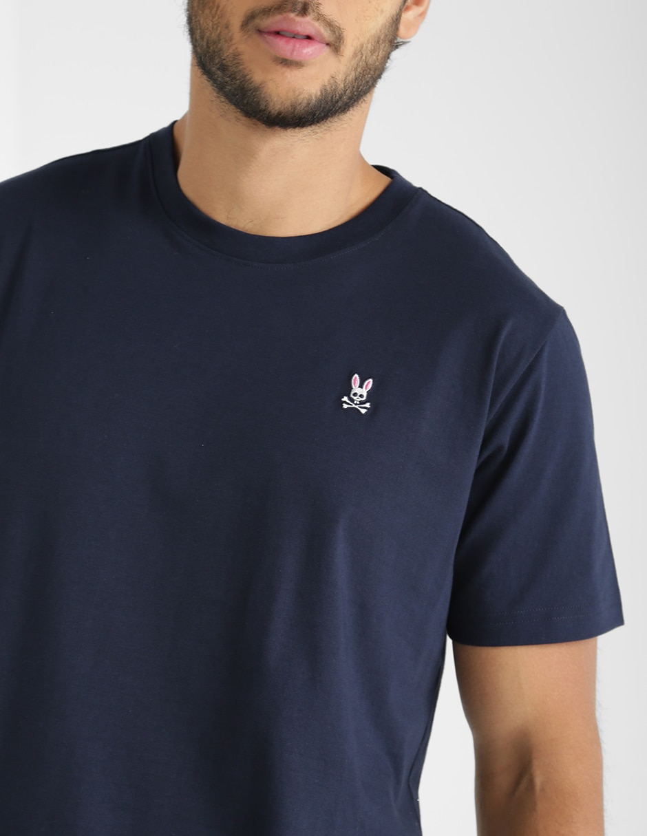 PLAYERA PSYCHO BUNNY, CH, AZUL MARINO