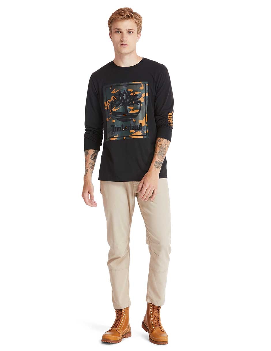 Playera cuello redondo para hombre 2