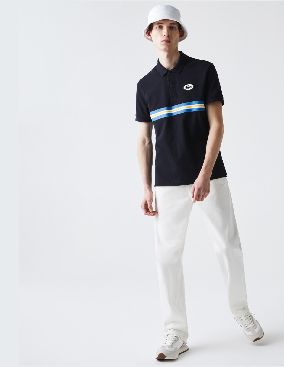 Playera tipo polo Lacoste para hombre en Liverpool
