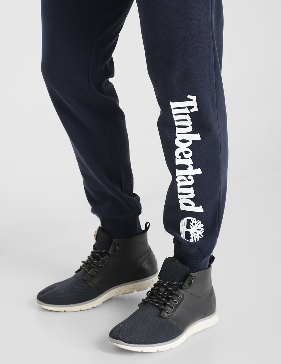 Pants regular con jareta para hombre 4