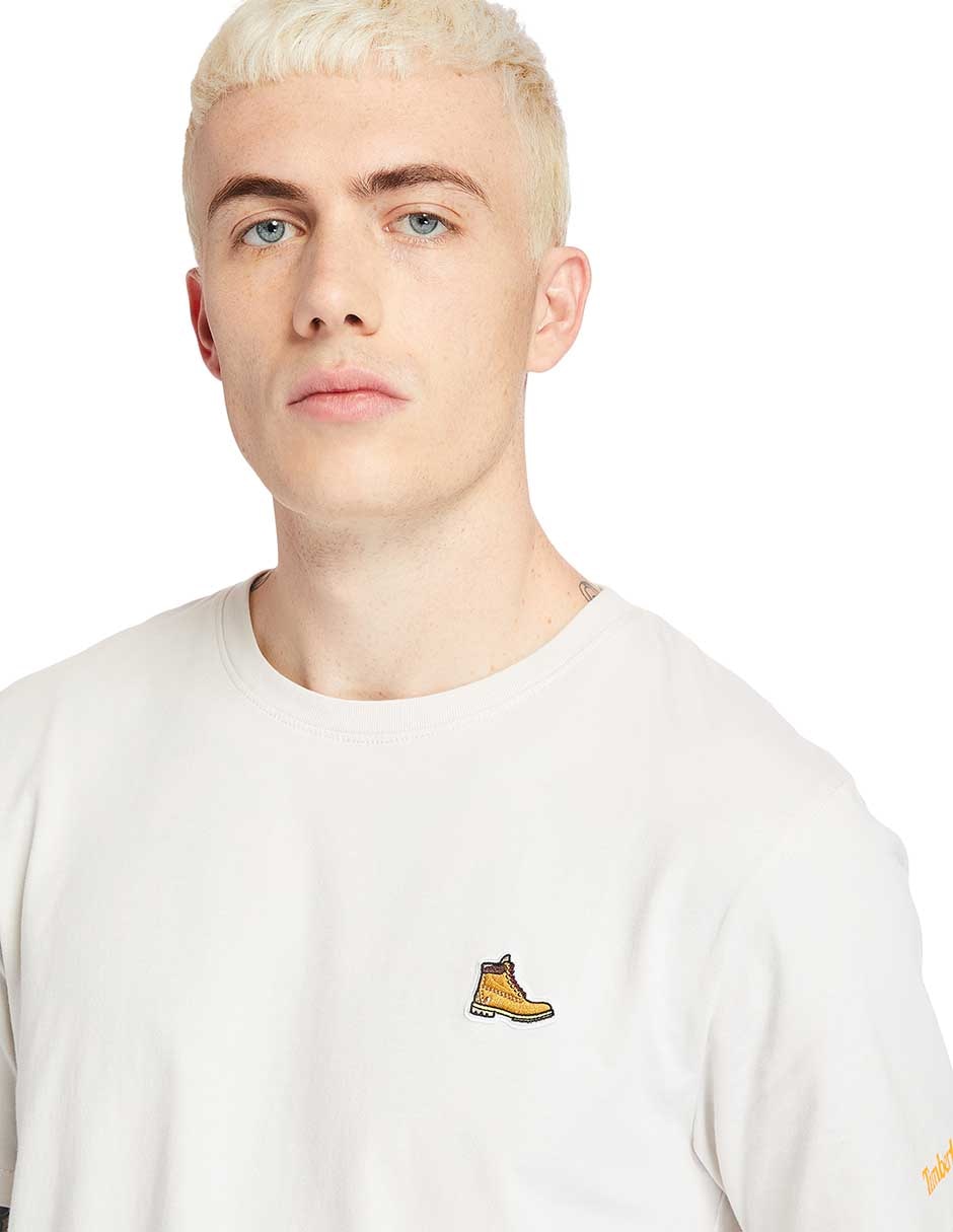 Playera Logo bota cuello redondo para hombre 3