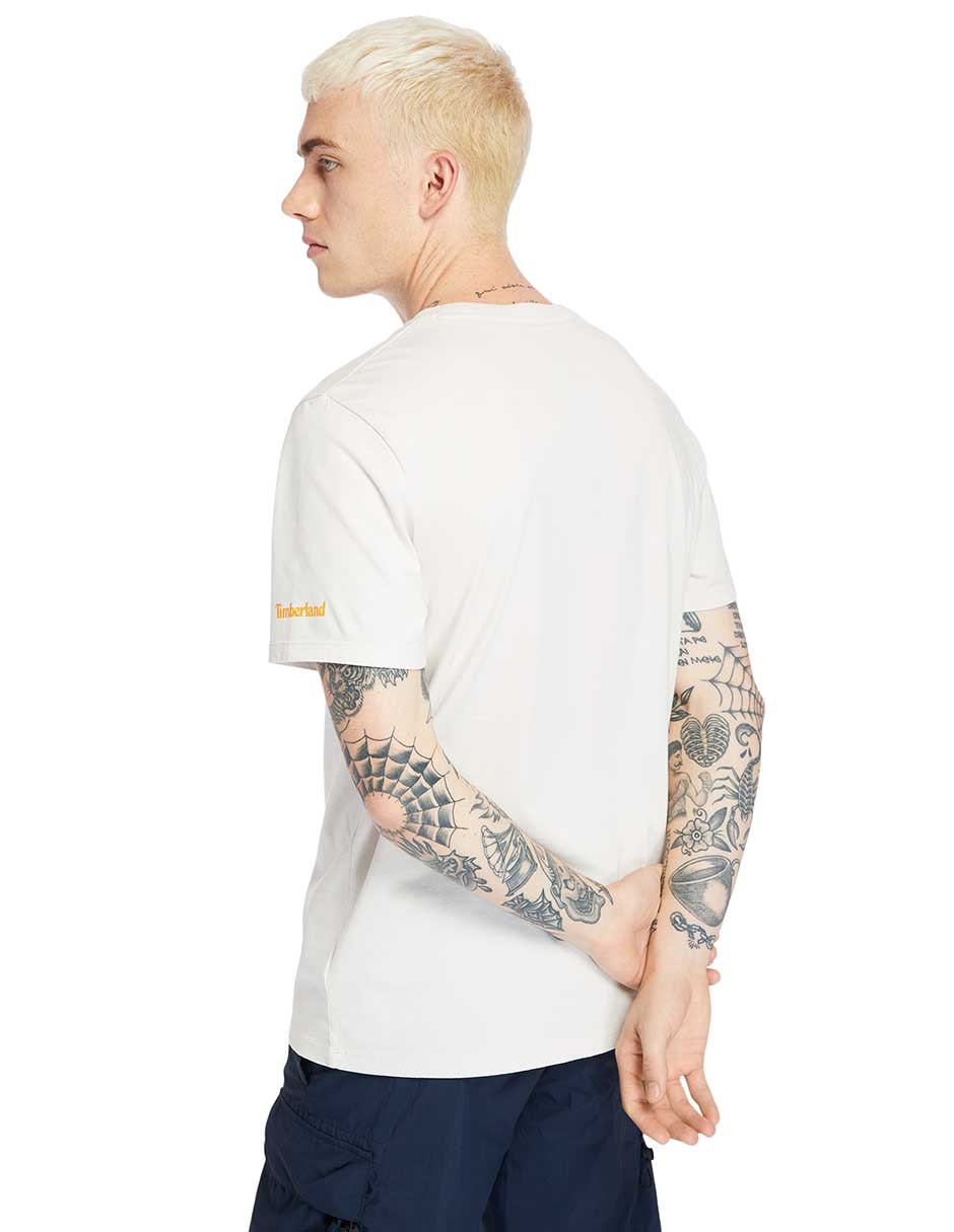 Playera Logo bota cuello redondo para hombre 4