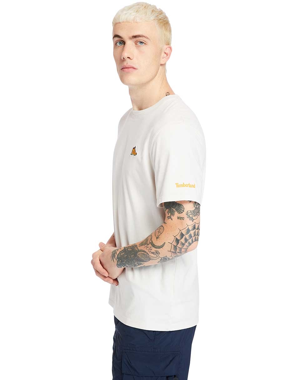 Playera Logo bota cuello redondo para hombre 5