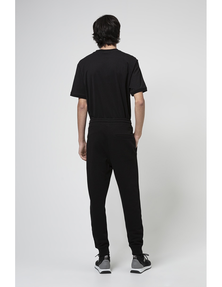 Pants regular con jareta para hombre 2