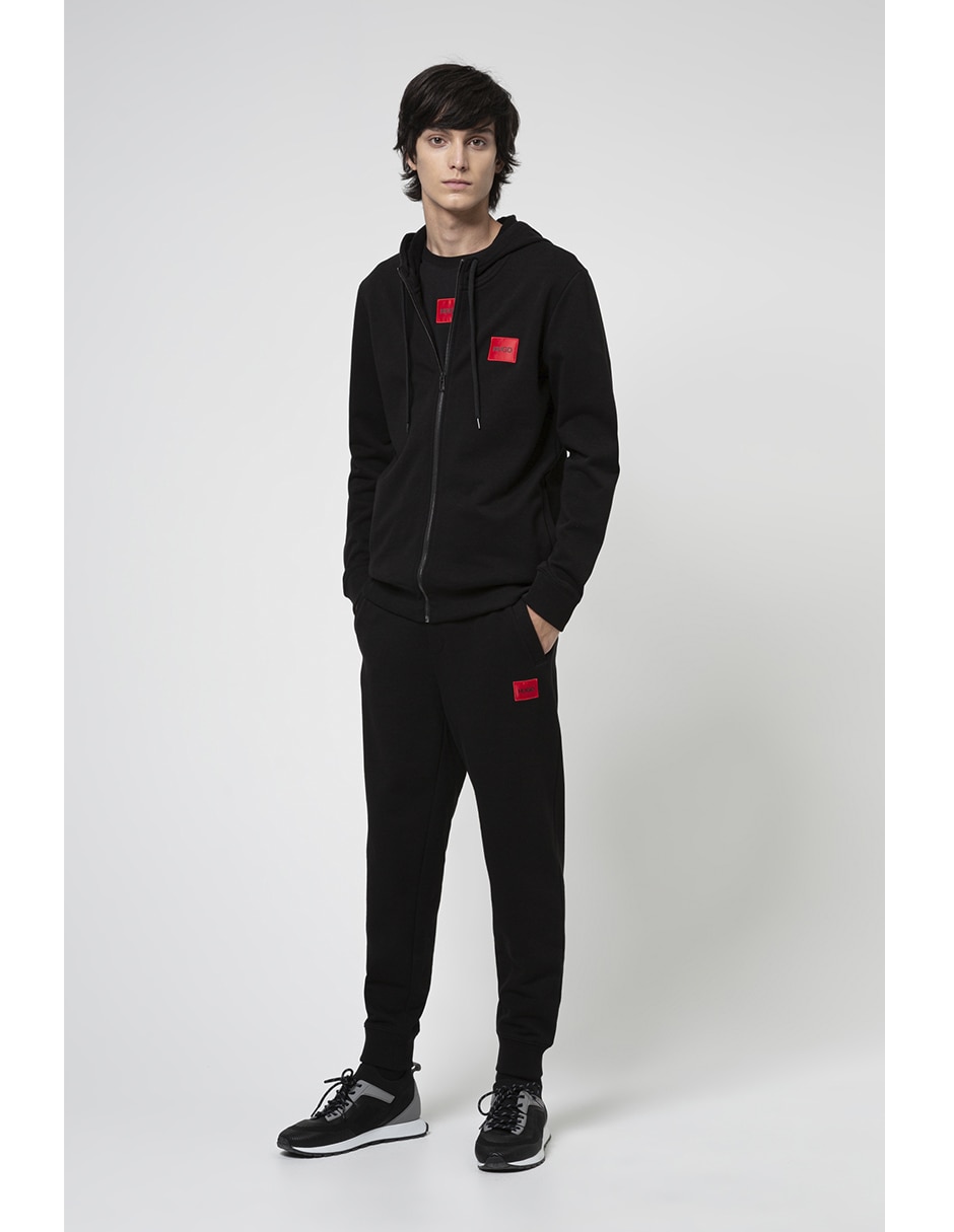 Pants regular con jareta para hombre 4