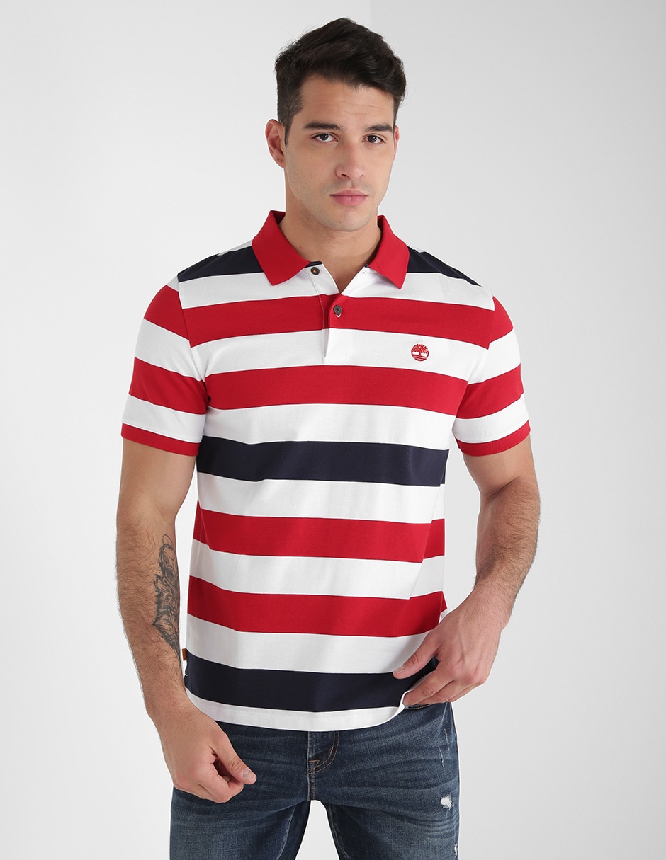 Playera tipo polo para hombre