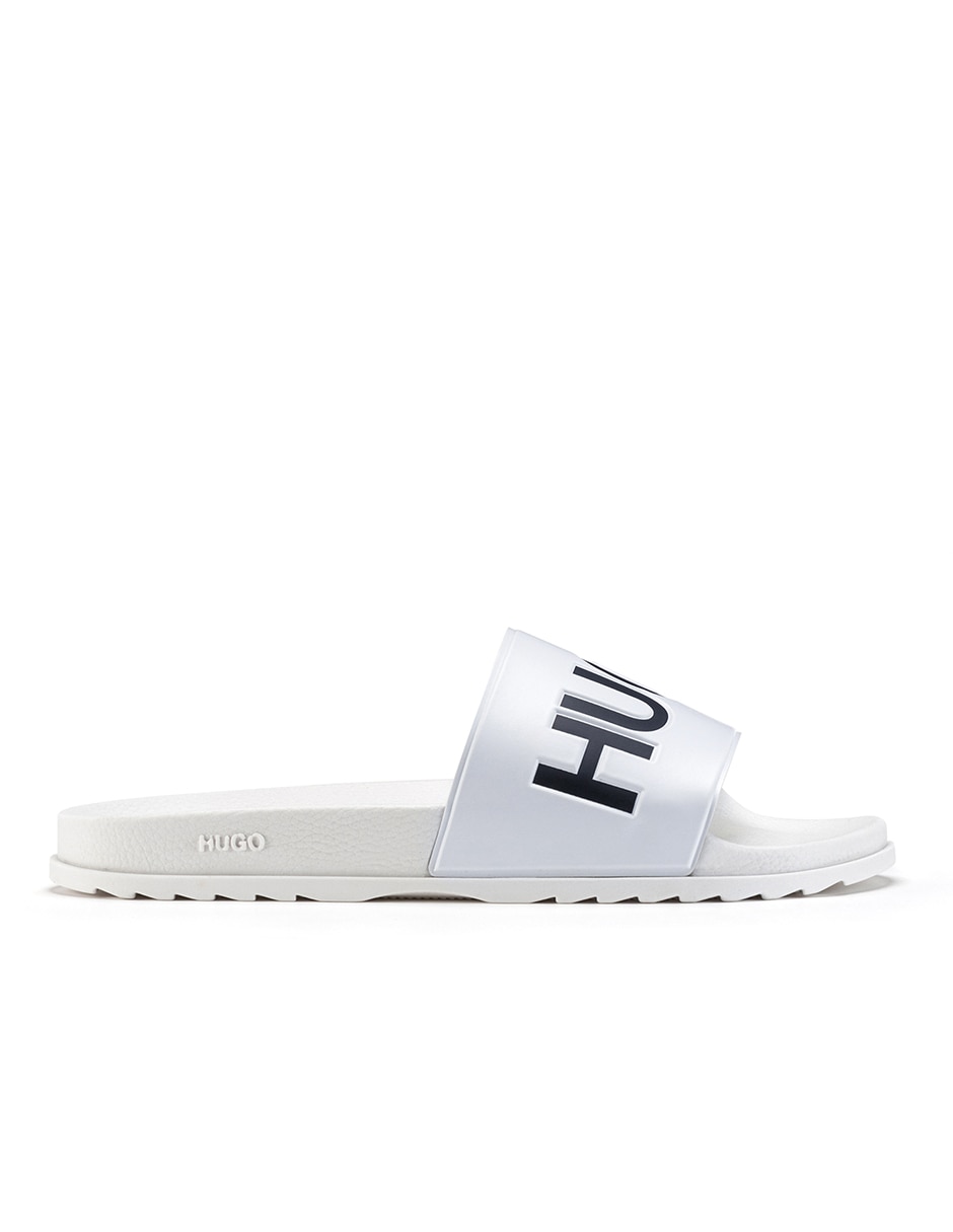 Sandalias HUGO fabricadas en Italia con logo en contraste en Liverpool