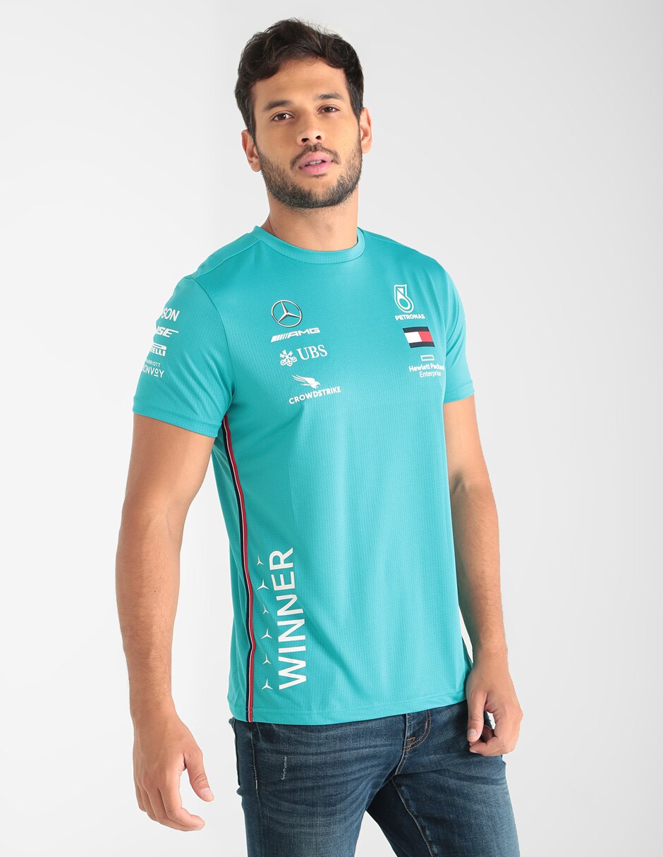 Playera Mercedes Benz cuello redondo para hombre en Liverpool