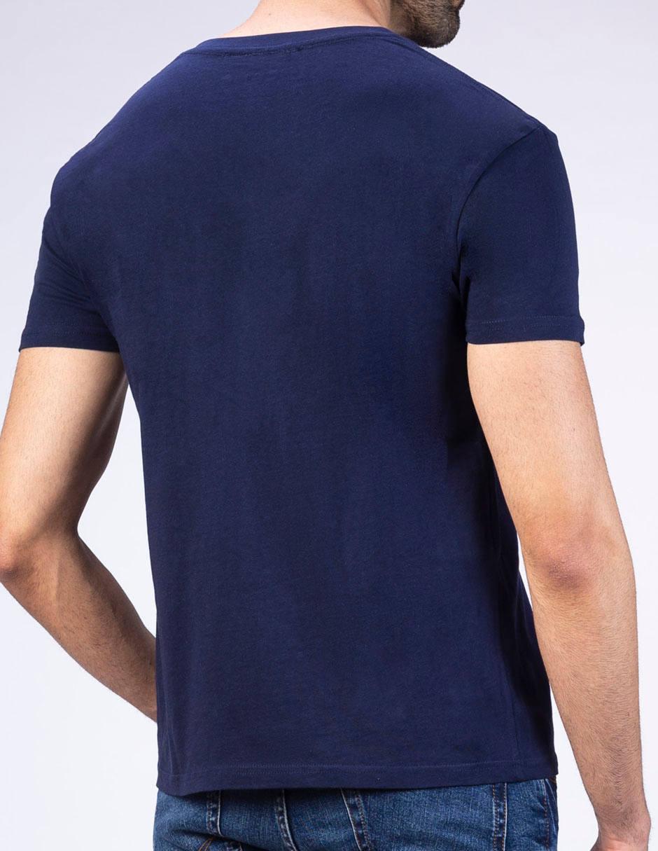 Playera cuello V para hombre 2
