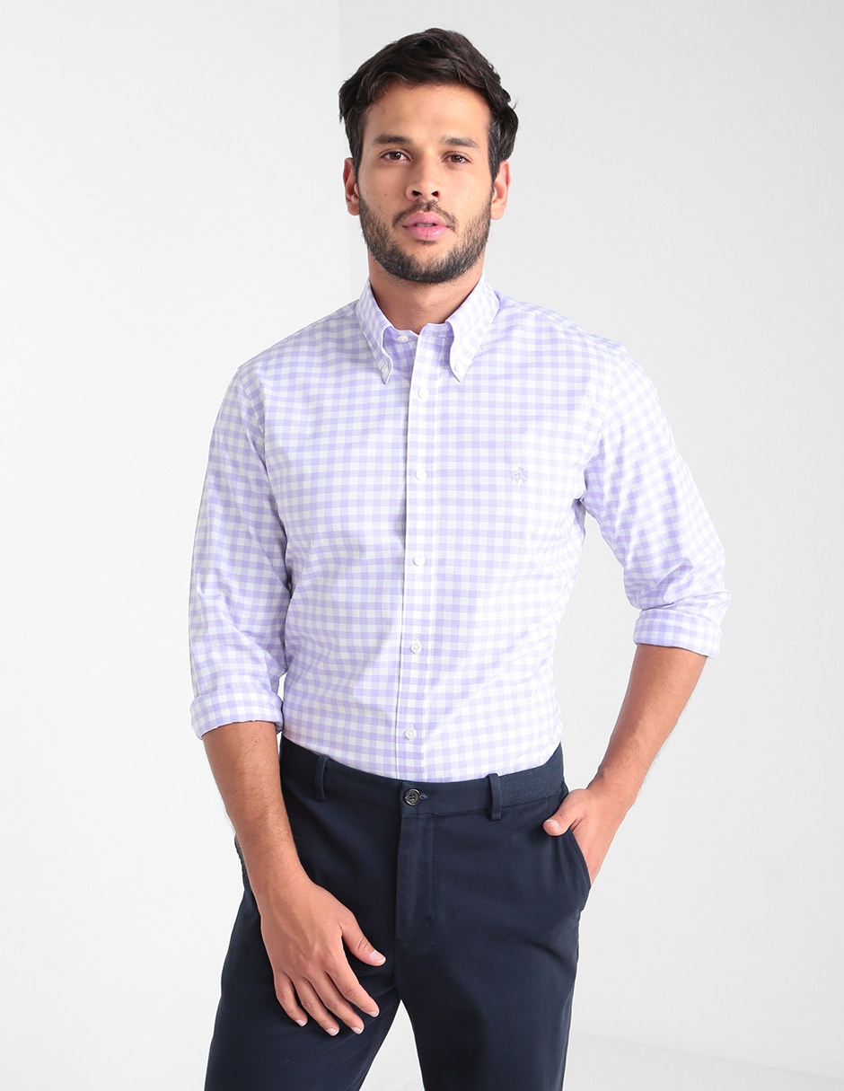 Camisa casual Brooks Brothers manga larga para hombre en Liverpool