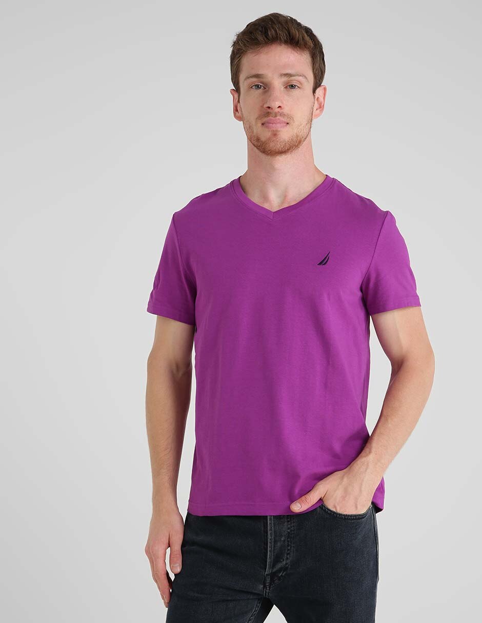 Playera Nautica cuello V para hombre en Liverpool