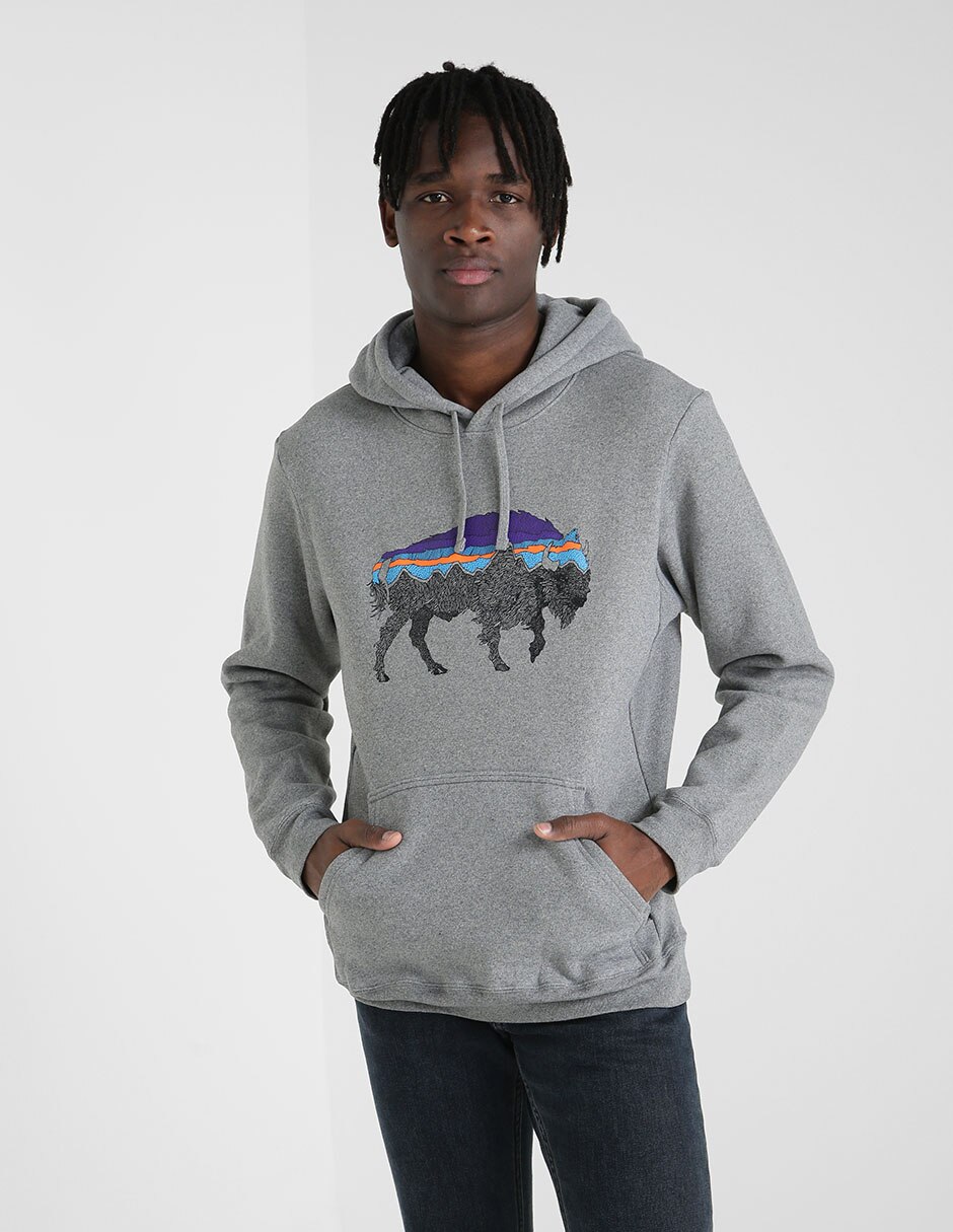 Sudadera Patagonia cuello redondo jaspeada en Liverpool