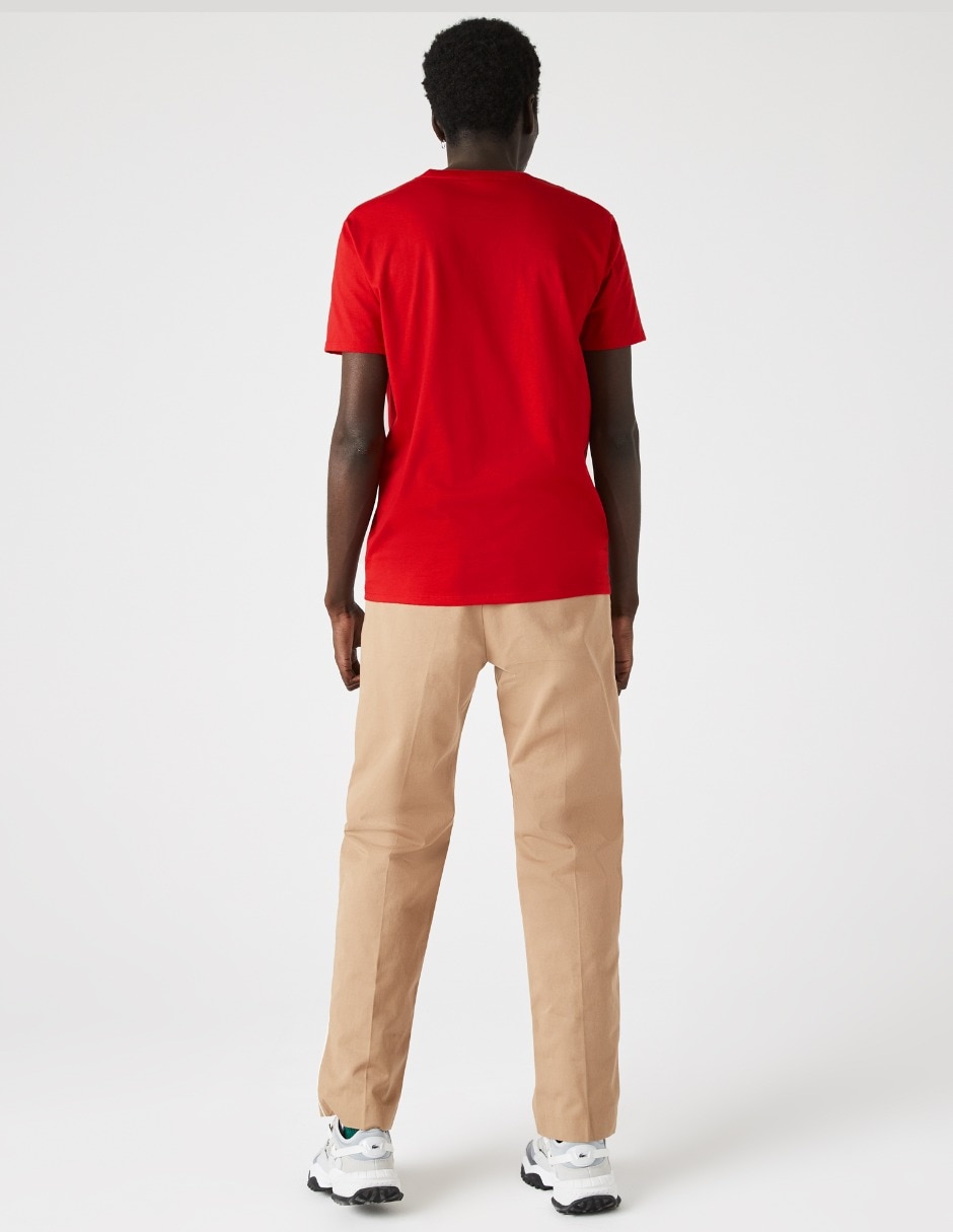 Playera cuello V para hombre 4