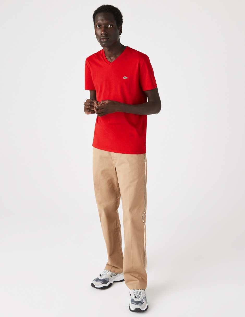 Playera cuello V para hombre 5