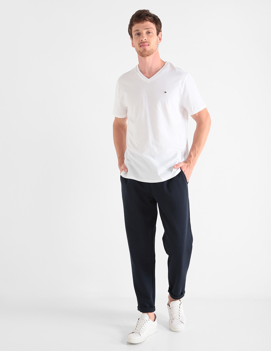 Playera cuello V para hombre 3