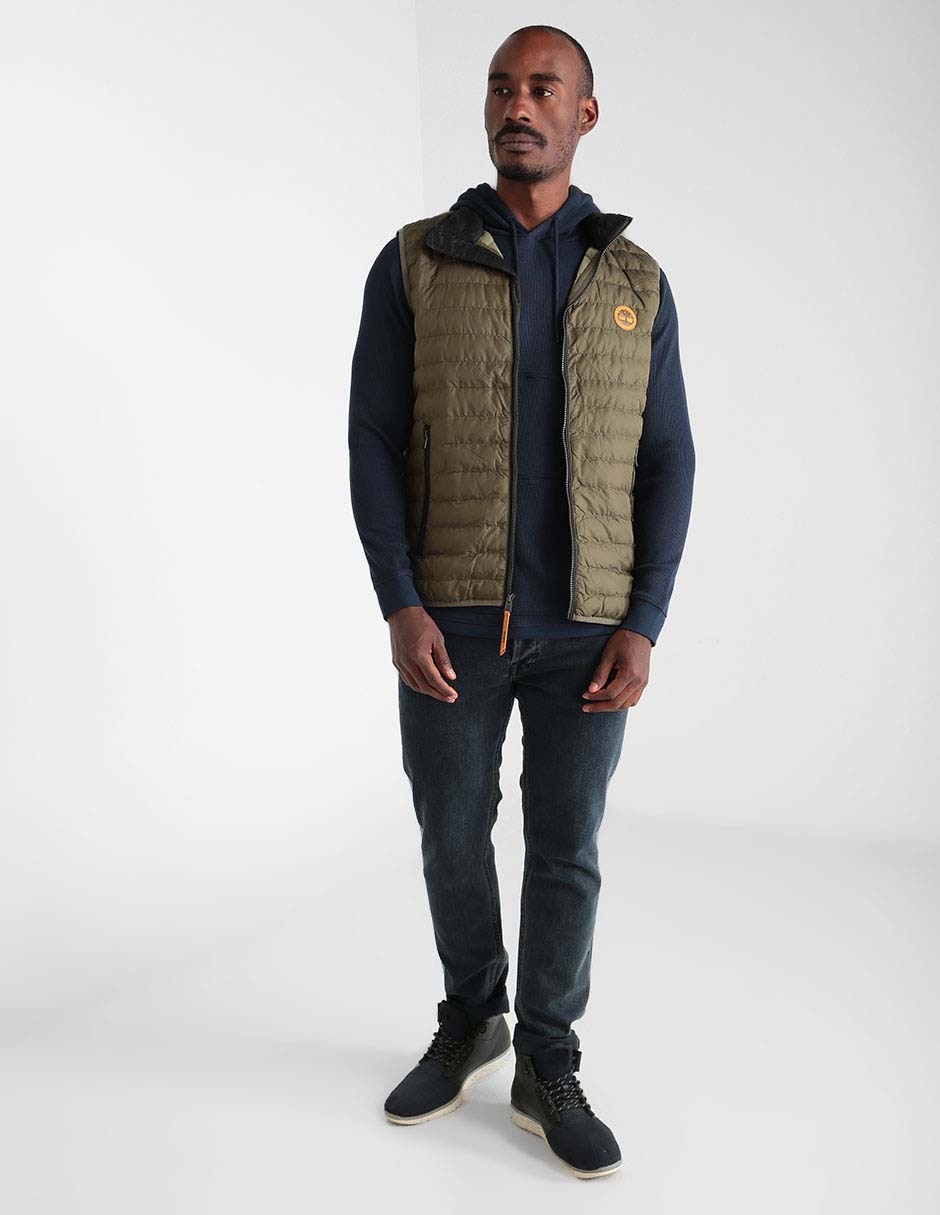 Chaleco impermeable con bolsillos para hombre 3