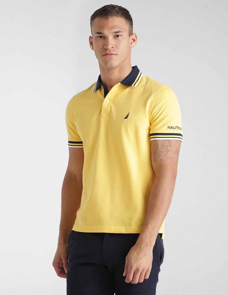 Playera tipo polo Nautica para hombre en Liverpool