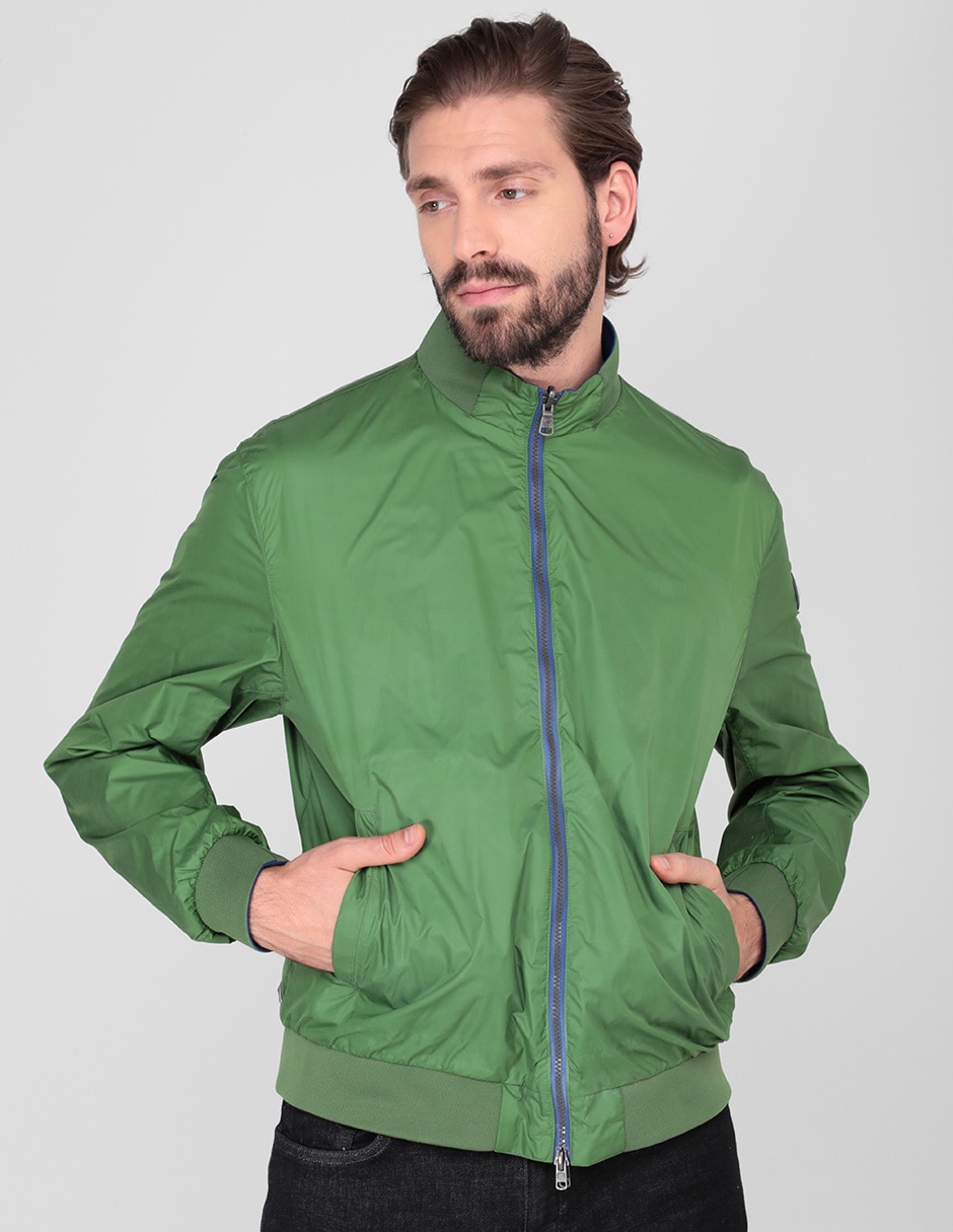 Chamarra casual con bolsillos para hombre 5