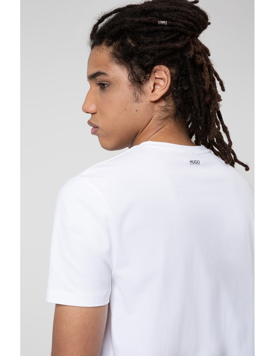 Playera cuello V para hombre 3